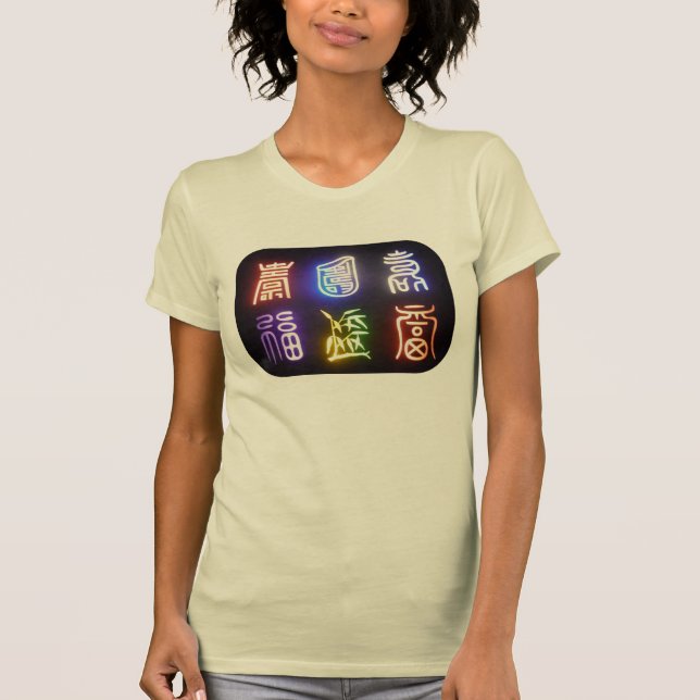 T-shirt símbolos (Frente)
