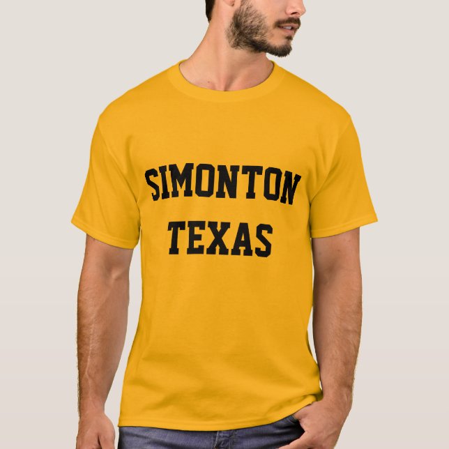 T-SHIRT SIMONTON, TEXAS (Frente)