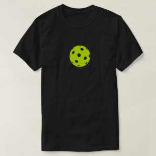 T-shirt simples do Pickleball dos homens