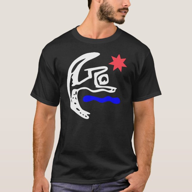 T-shirt Simplesmente surfando (Frente)