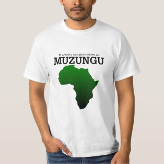 T-shirt simplesmente T do muzungu