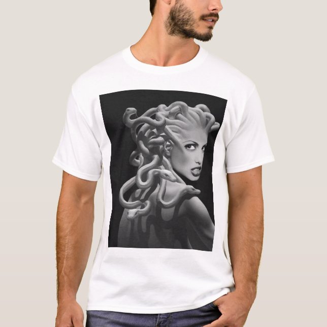 T-shirt simplificado Medusa (Frente)