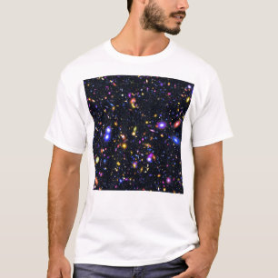 T-shirt Simulação do telescópio espacial de James Webb 