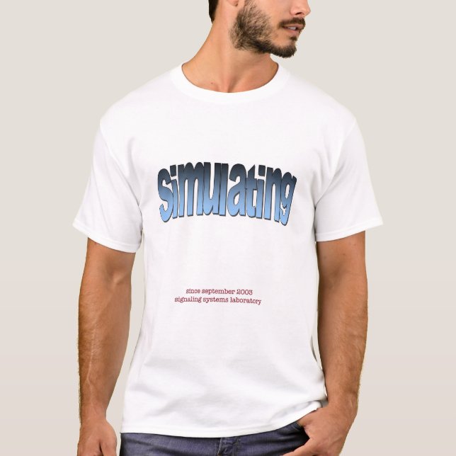 T-shirt Simulação/Stimulating3 (Frente)