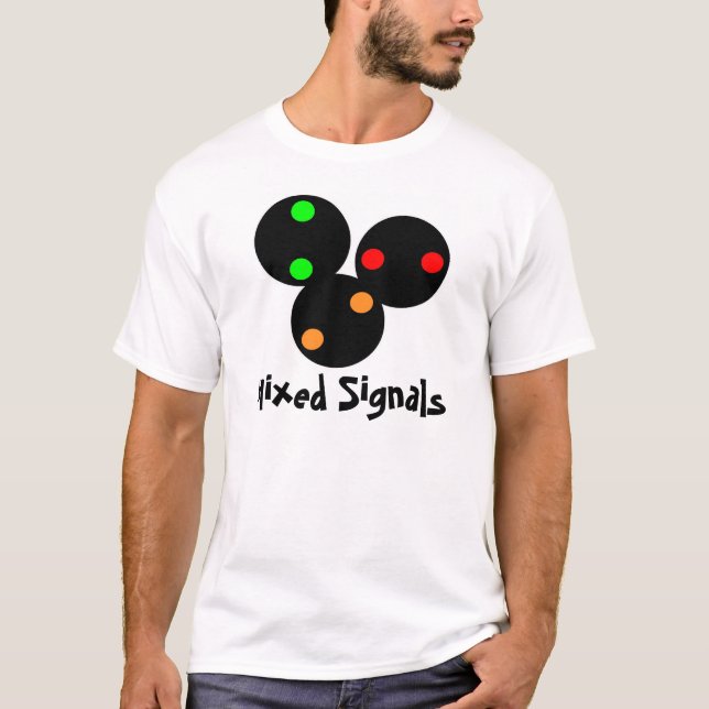 T-shirt Sinais Mistos (Frente)