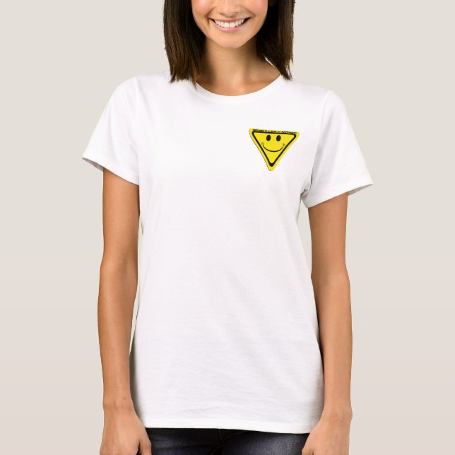 T-shirt Sinal da felicidade (Frente)