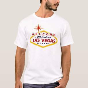 T-shirt Sinal de boas-vindas de Las Vegas