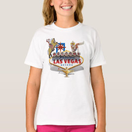 T-shirt Sinal de boas-vindas de Las Vegas /Saindo de Las V