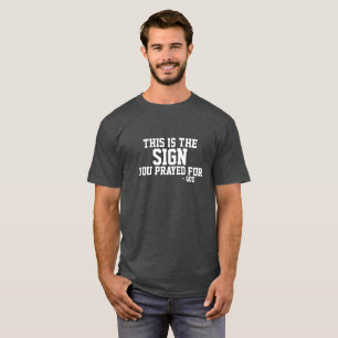 T-shirt Sinal de Deus