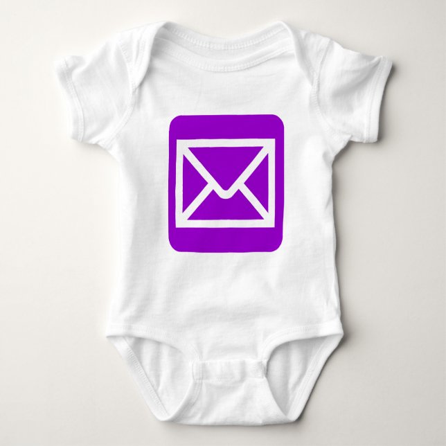 T-shirt Sinal de Envelope - Laranja (Frente)