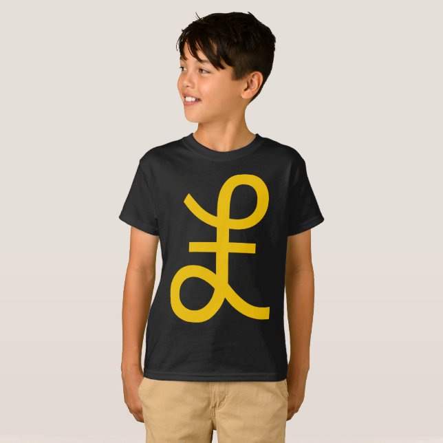 T-shirt Sinal de libra (Frente Completa)