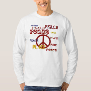 T-shirt Sinal de paz/símbolo