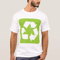 Sinal de Reciclagem - Verde Marciano