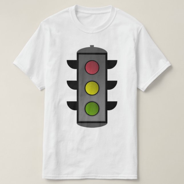 T-shirt Sinal de Trânsito Pop Art (Frente do Design)