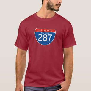 T-shirt Sinal de um estado a outro 287 - New York