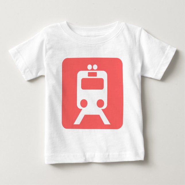 T-shirt Sinal do comboio - (Frente)