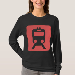 T-shirt Sinal do trem -