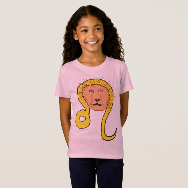 T-shirt Sinal Leo Star (Frente Completa)