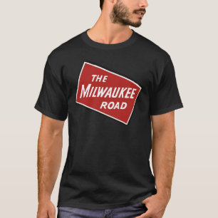 T-shirt Sinal Railway 2 da estrada de Milwaukee