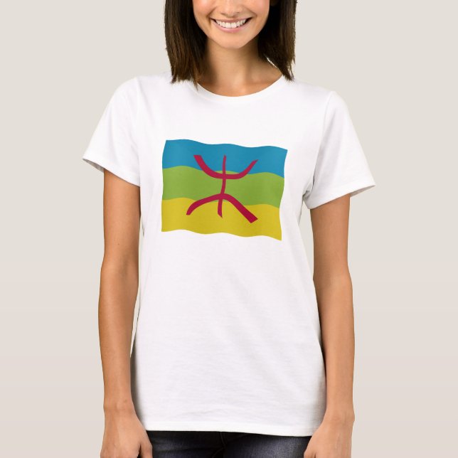 T-shirt Sinalizador Amazigh (Frente)