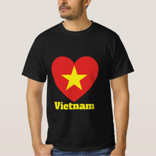 T-Shirt Sinalizador de Coração do Vietname