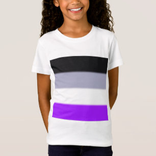T-shirt Sinalizador de Orgulho Asexual de Queda