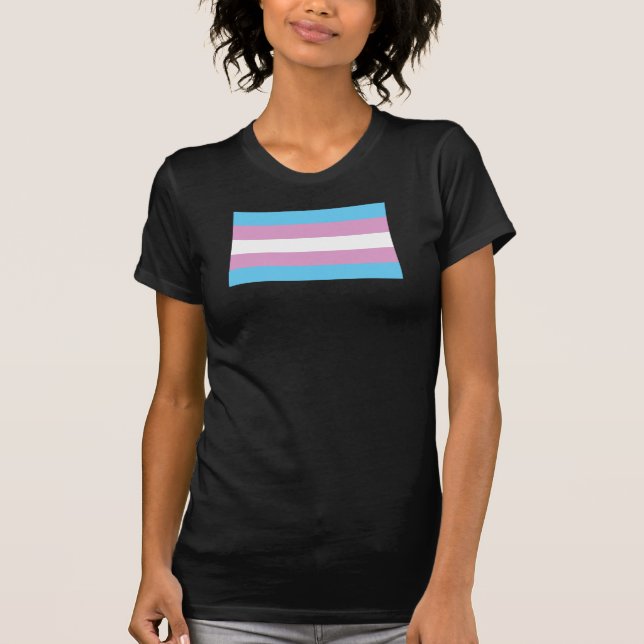 T-shirt Sinalizador de Prioridade Trans (Frente)
