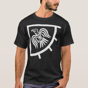 T-shirt Sinalizador de Visualização de Banner Raven