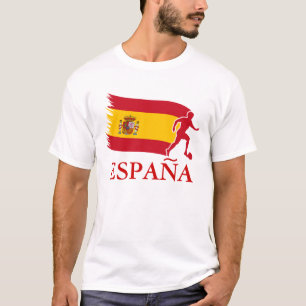 T-shirt Sinalizador do espanha