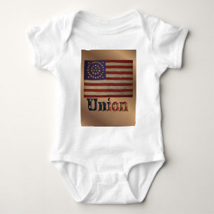 T-shirt Sinalizador encantador da União da Guerra Civil