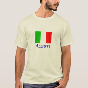 T-shirt Sinalizador Itália "Azzurri"