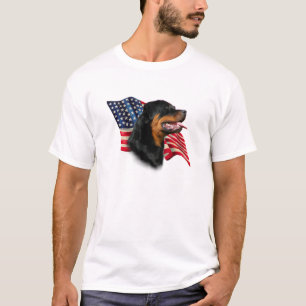 T-shirt Sinalizador Rottweiler
