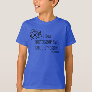 T-shirt Síndrome da Criança de Fotógrafo - Juventude