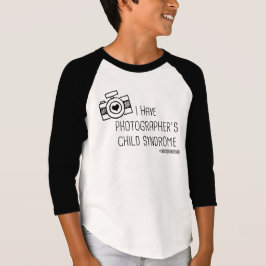 T-shirt Síndrome da Criança de Fotógrafo - Juventude