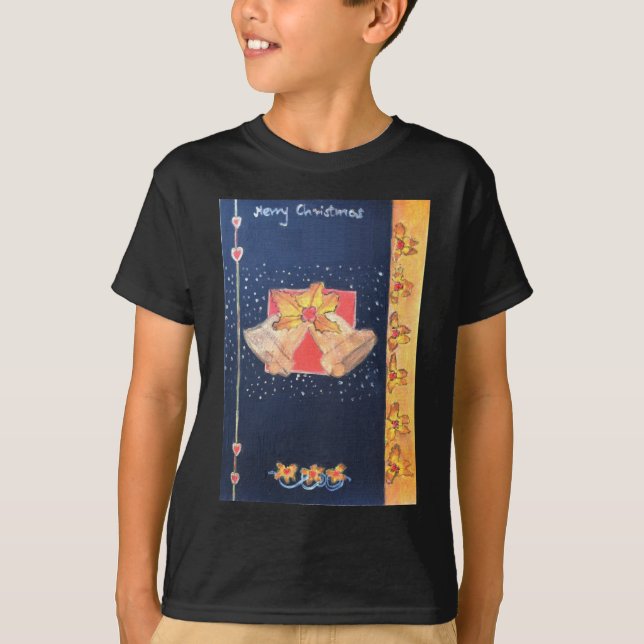 T-shirt Sinos de Natal (Frente)