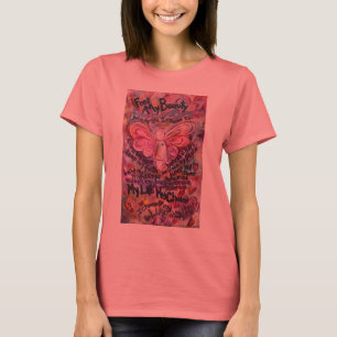 T-shirt Sinta o meu Cancer rosa
