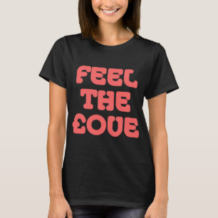 T-shirt Sinta o £ove - rosa tropical