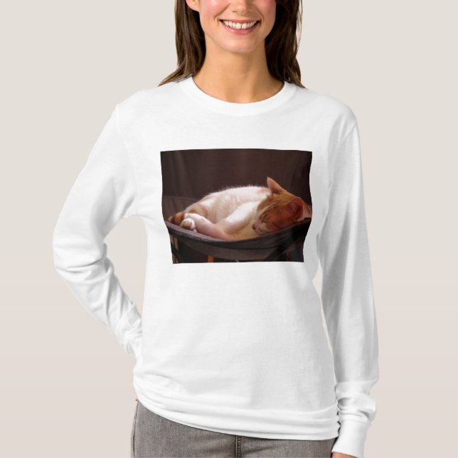 T-shirt Sirene o gato (Frente)