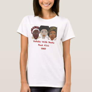 T-shirt Sistahs com livros