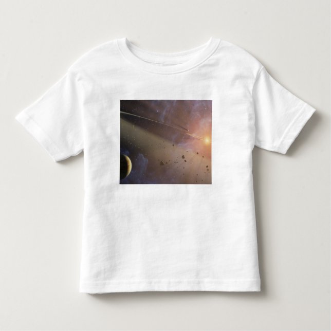 T-shirt Sistema planetário Epsilon Eridani (Frente)