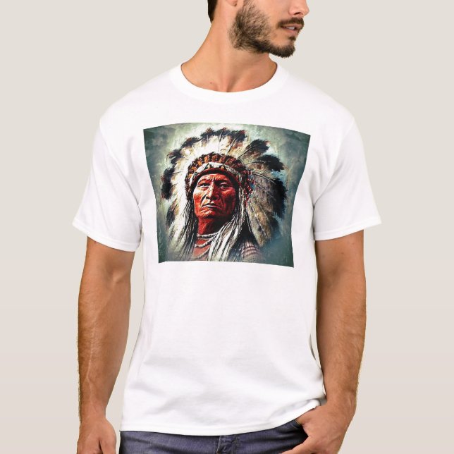 T-shirt Sitting Bull (Frente)