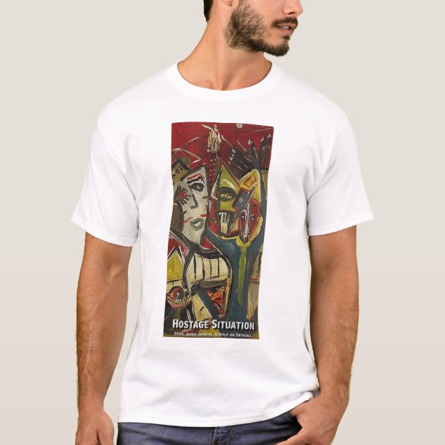T-SHIRT SITUAÇÃO DE REFÉM (Frente)