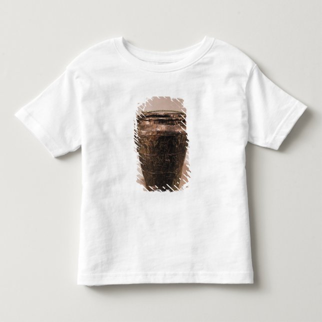 T-shirt Situla com três bandas decorativas do repousse (Frente)