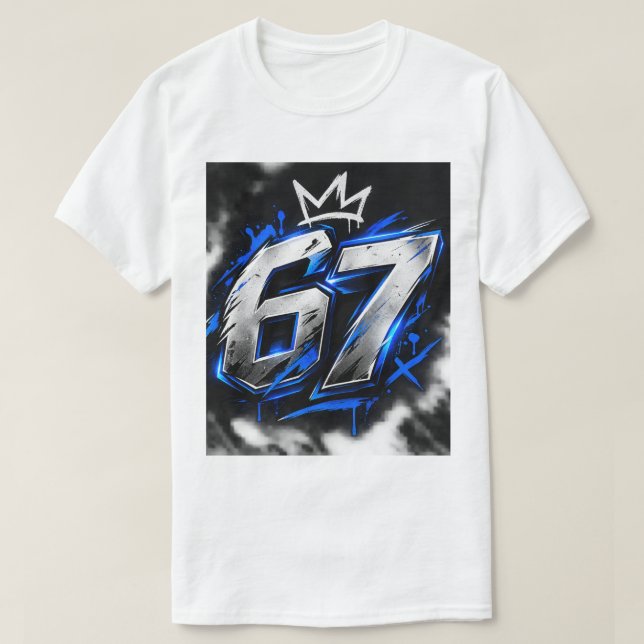 t-shirt six seven (Frente do Design)