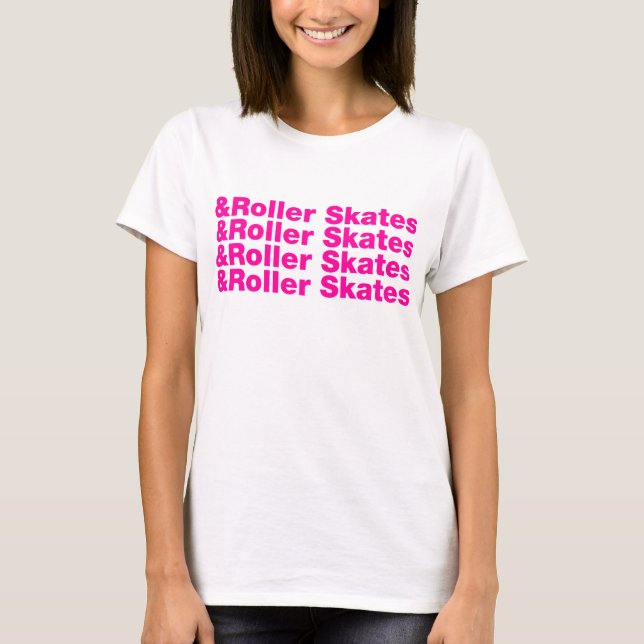 T-shirt skates do & Roller (Frente)