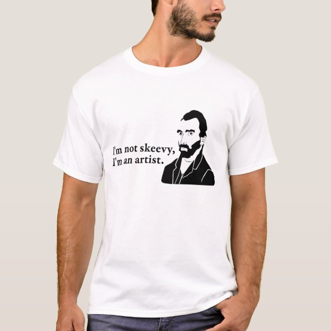 T-shirt Skeevy Van Gogh (Frente)