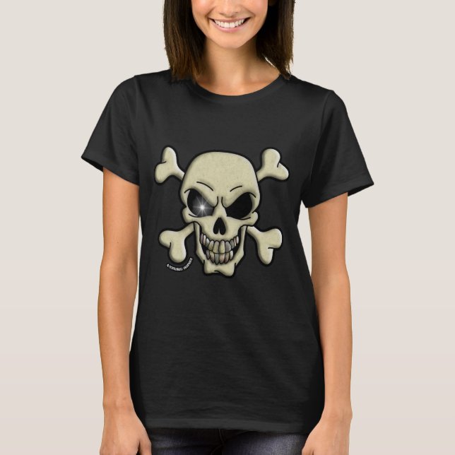 T-Shirt Skull & Crossbones (Frente)