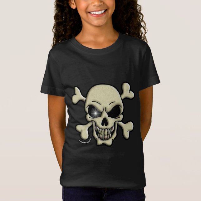 T-Shirt Skull & Crossbones (Frente)