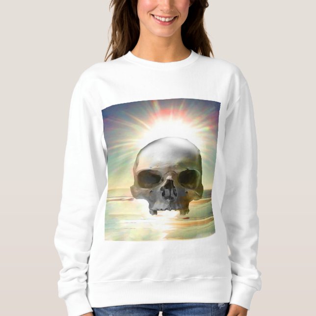 T-shirt Skull Sunset (Frente)