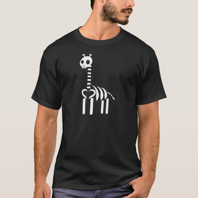 T-shirt Skully o girafa (Frente)